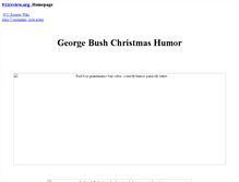 Tablet Screenshot of bushchristmas.getenjoyment.net